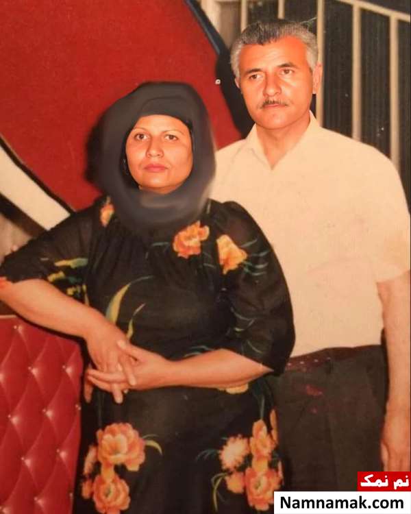 عکس پدر و مادر رابعه اسکویی