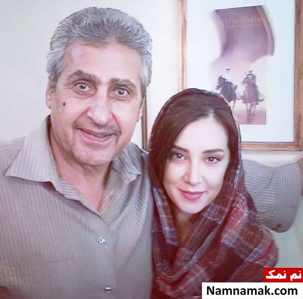 سحر جعفری جوزانی و پدرش مسعود جعفری جوزانی
