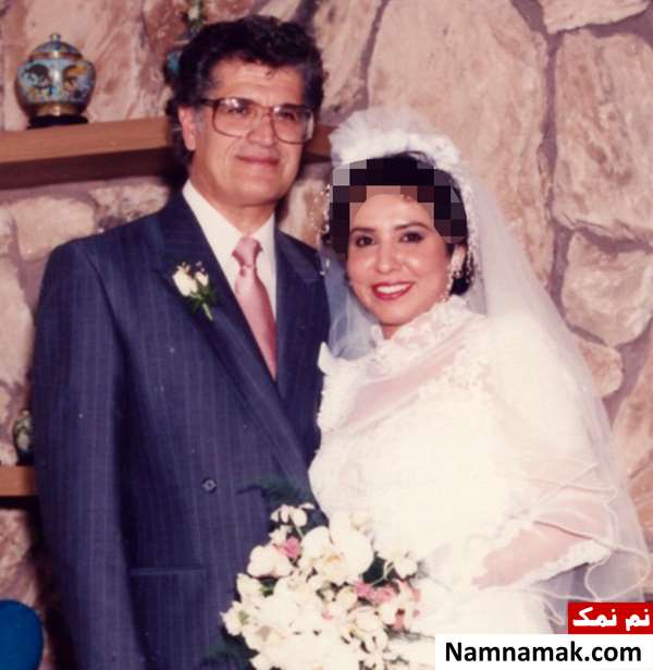 احمد پژمان و همسر دومش شیرین بزله