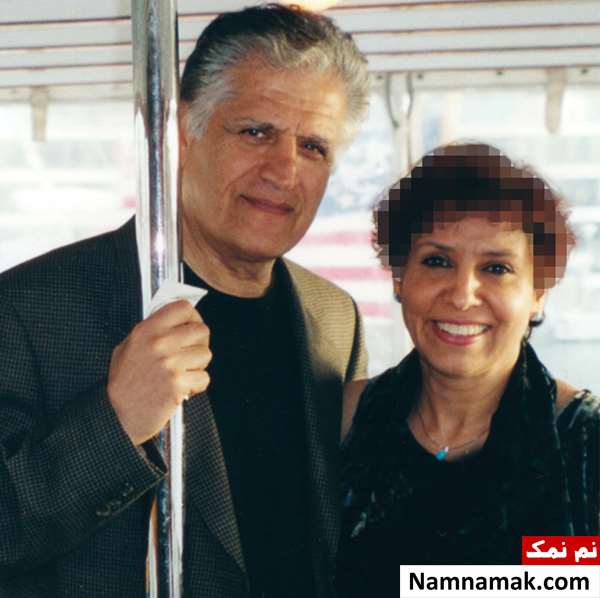 احمد پژمان و همسر دومش شیرین بزله
