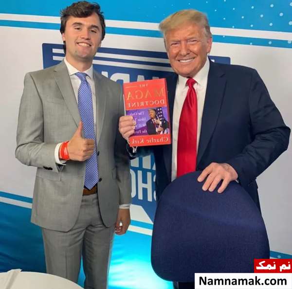 چارلی کرک و دونالد ترامپ