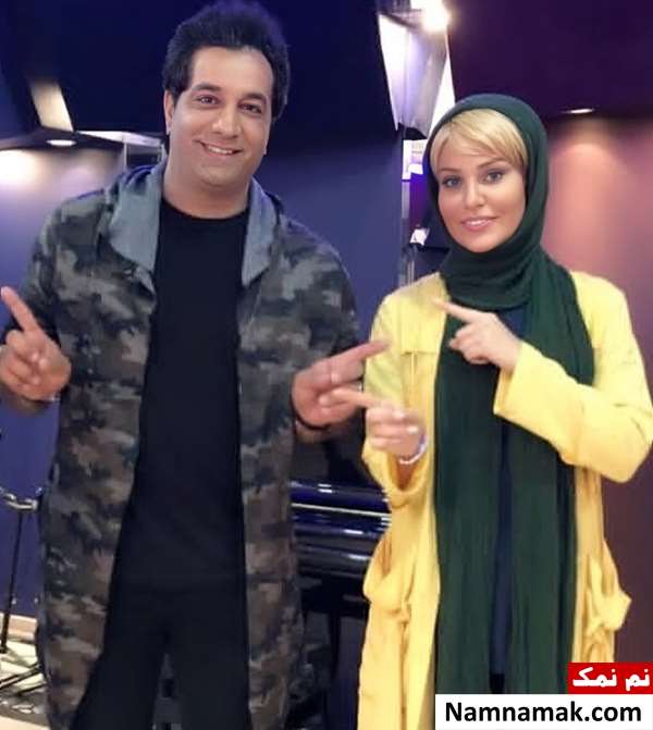 امید جهان و همسرش