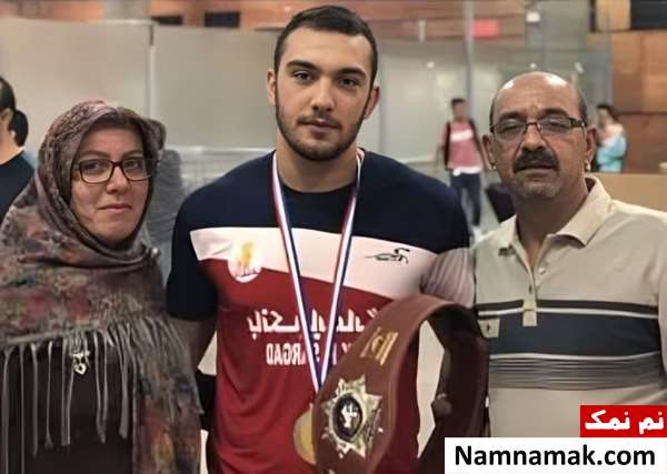 عکس پدر و مادر امیرحسین زارع