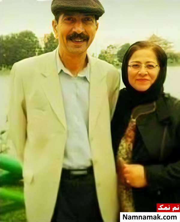 بهروز حاجی پور و همسرش
