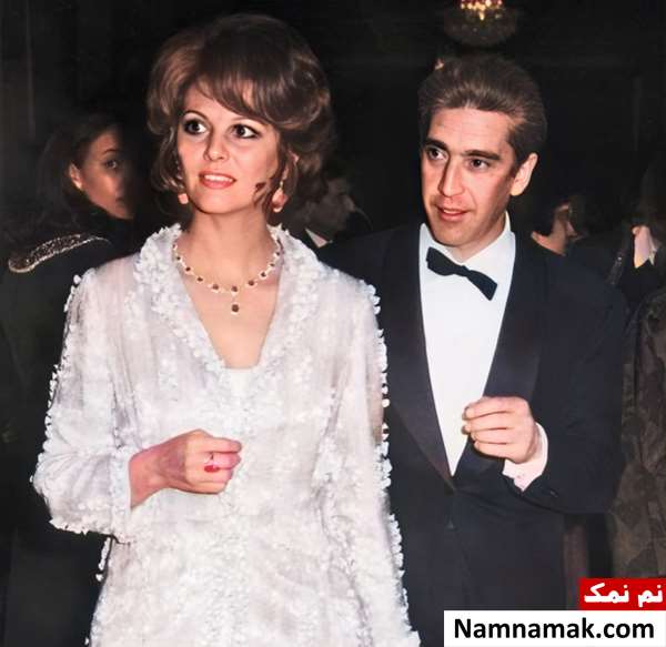 کلودیا کاردیناله و فرانکو کریستالدی