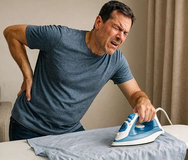 آیا روش اتو کردن شما عامل کمر دردتان است؟