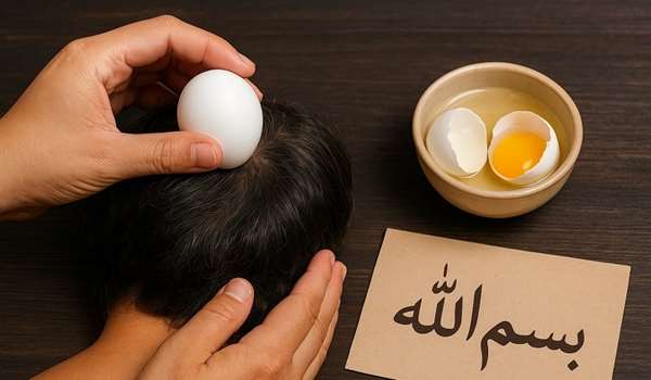 دفع چشم زخم با تخم مرغ