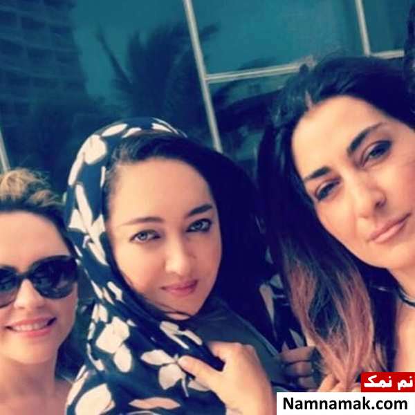 عکسهای نیکی کریمی در خارج