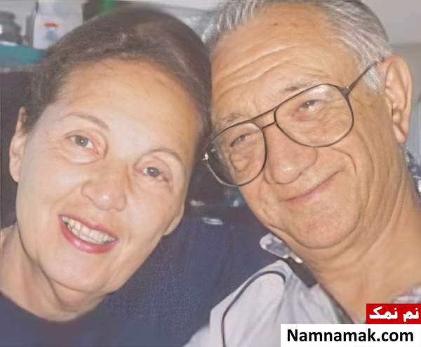ثمینه باغچه بان و همسرش هوشنگ پیرنظر