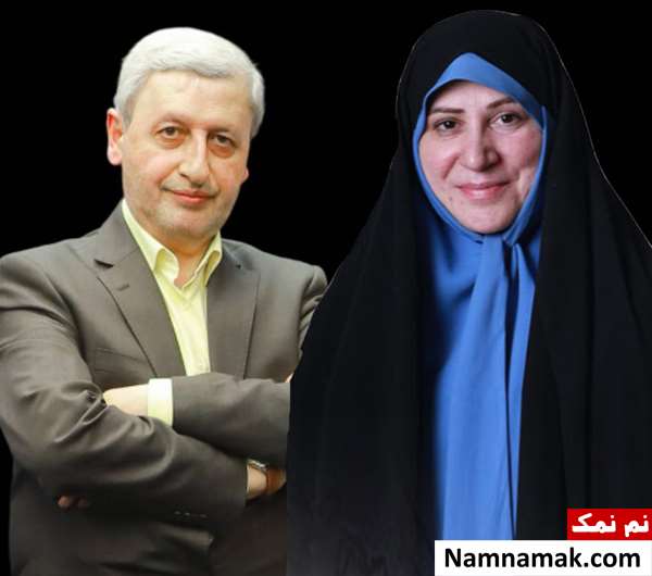 مسعود ردایی و همسرش طاهره پورشمسیان