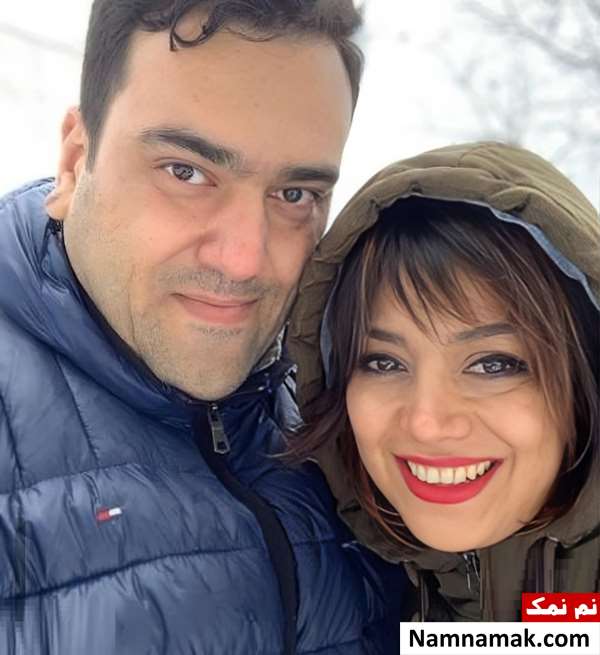 چهره های متولد 25 مهر مهرداد رئیسی و همسرش نسیم نژادآذر
