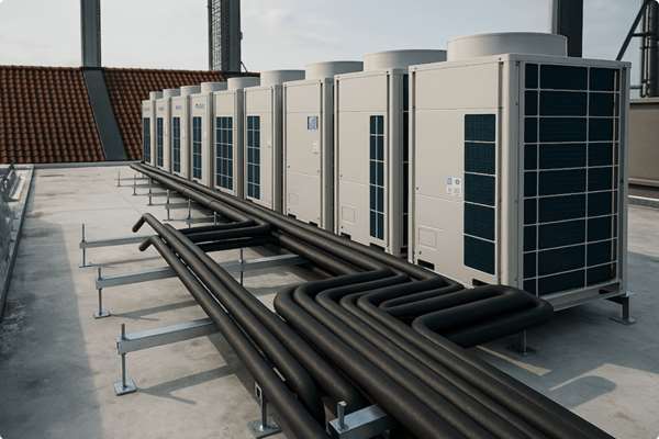 سیستم vrf چگونه کار میکند