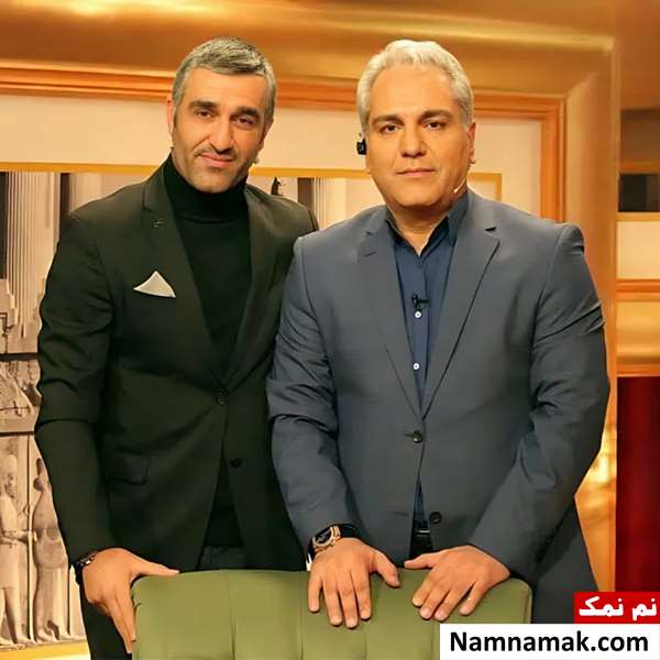 پژمان جمشیدی و مهران مدیری در دورهمی