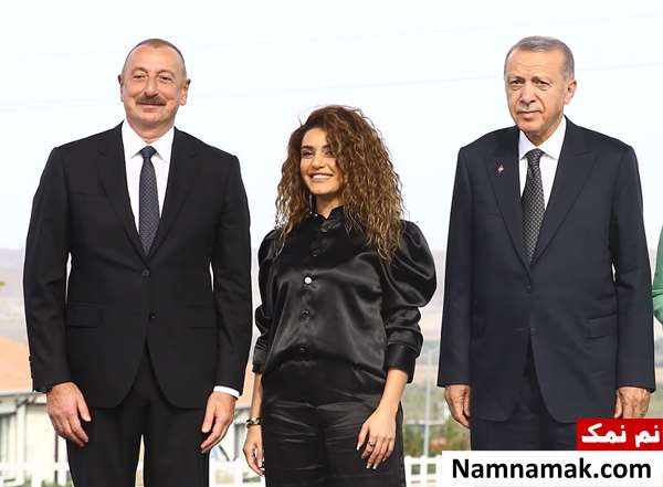 چیناره ملیک زاده و رجب طیب اردوغان و الهام علی اف