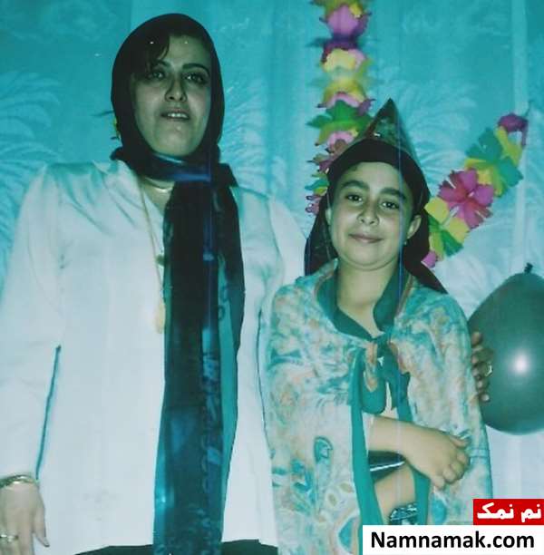 کودکی سعید قاسمی در کنار مادرش