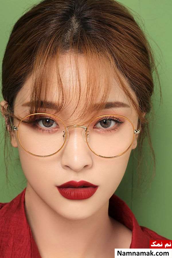 آموزش آرایش چشم و خط چشم با عینک طبی