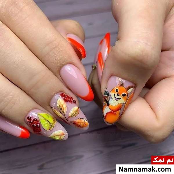 طراحی لاکچری ناخن با مدل های اسپرت و شیک طراحی لاکچری ناخن با مدل های اسپرت و شیک