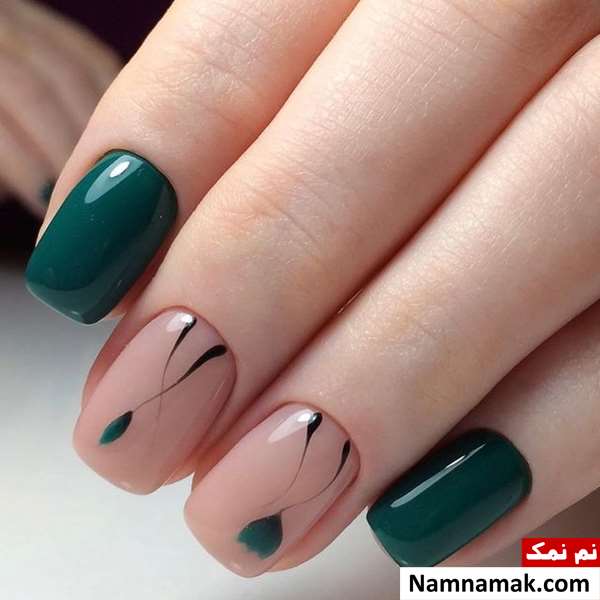 طراحی لاکچری ناخن با مدل های اسپرت و شیک طراحی لاکچری ناخن با مدل های اسپرت و شیک