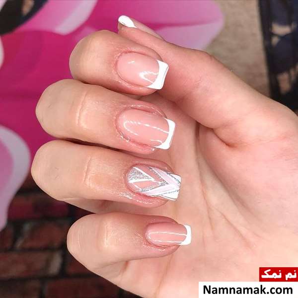 مدل فرنچ ناخن عروس با دیزاین شیک و جدید مدل فرنچ ناخن عروس با دیزاین شیک و جدید