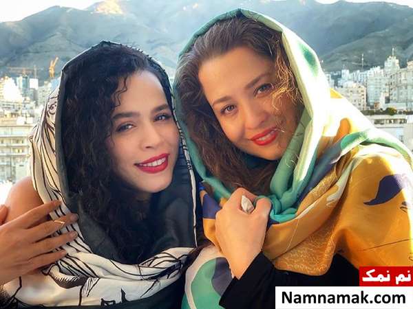 ملیکا شریفی نیا و خواهرش مهراوه شریفی نیا