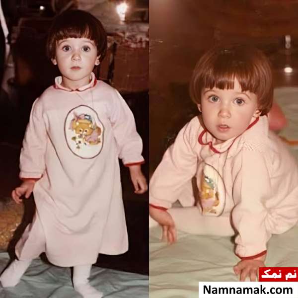 عکس کودکی نانسی عجرم