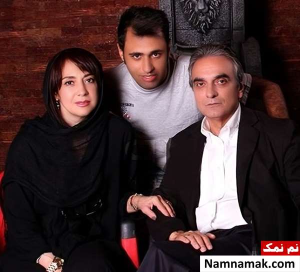 همایون ارشادی و همسرش و پسرش