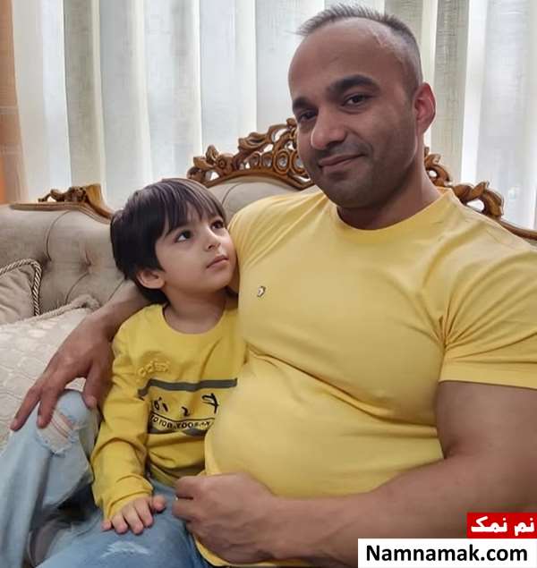 فرامرز عزیزی و پسرش فرنام