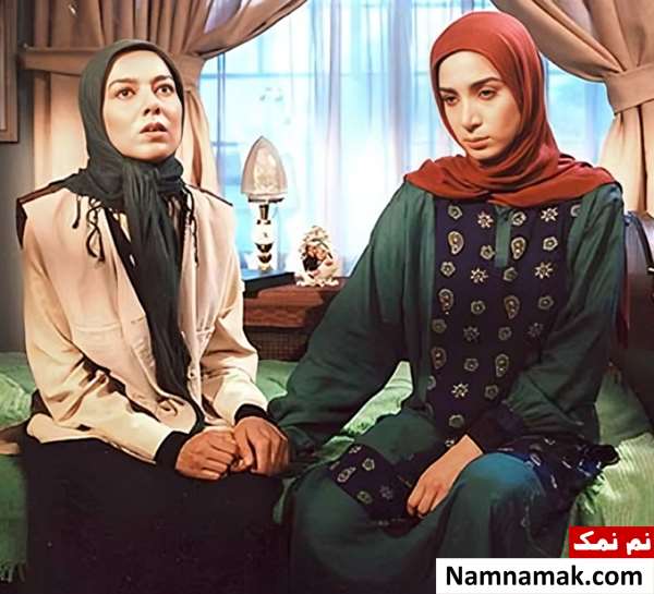 عاطفه نوری و پوپک گلدره در سریال نرگس