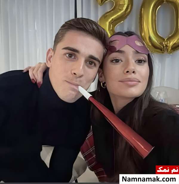 گاوی و دوست دخترش آنا پلایو(Ana Pelayo)