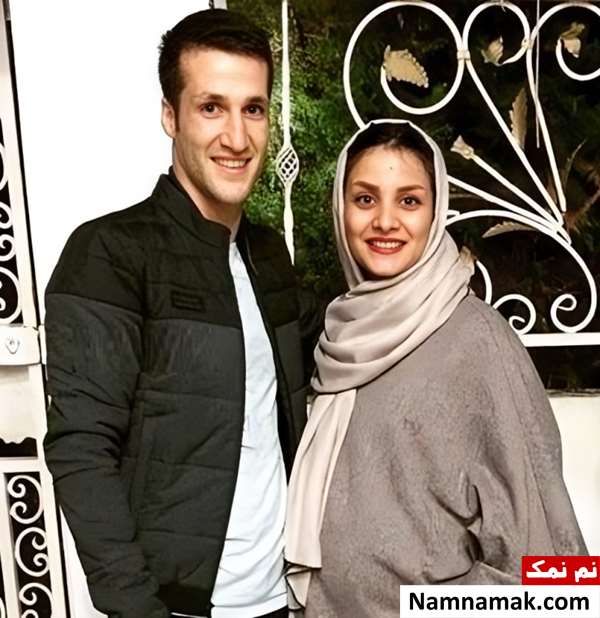 امیر مهدی زاده و همسرش ماندانا پوررضا