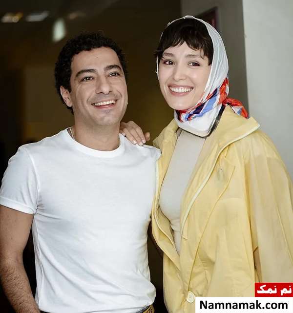 بیوگرافی بازیگران فیلم دانه های انگور نوید محمدزاده و همسرش