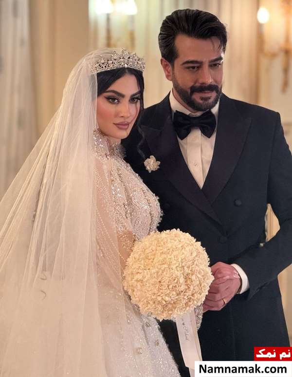 سهیل قاصدی و همسرش مریم مومن