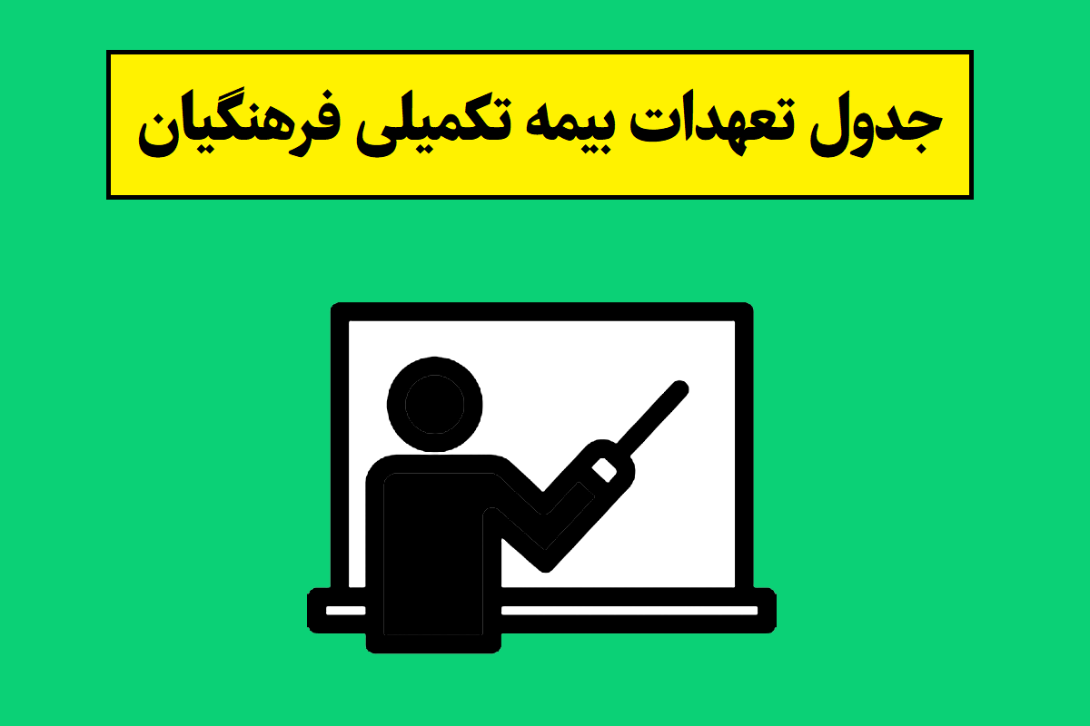جدول تعهدات بیمه تکمیلی دانا 1405 فرهنگیان