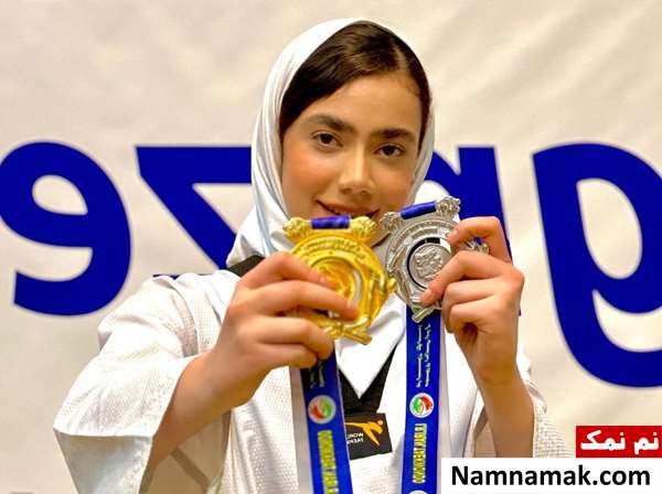 بیوگرافی هستی محمدی تکواندو و همسرش + ناگفته ها