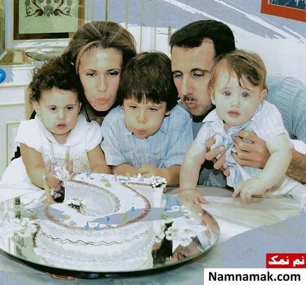 زندگینامه بشار اسد و همسرش همسر و فرزندان بشار اسد