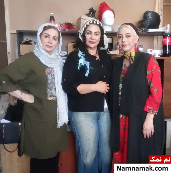نسرین نکیسا و هلیا غیبی در سریال بهار شیراز