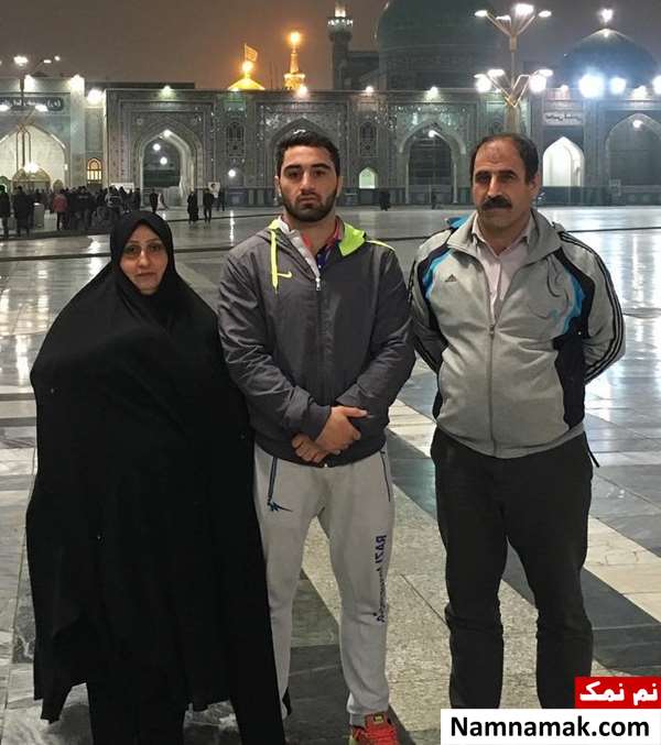 پدر و مادر مجتبی گلیج