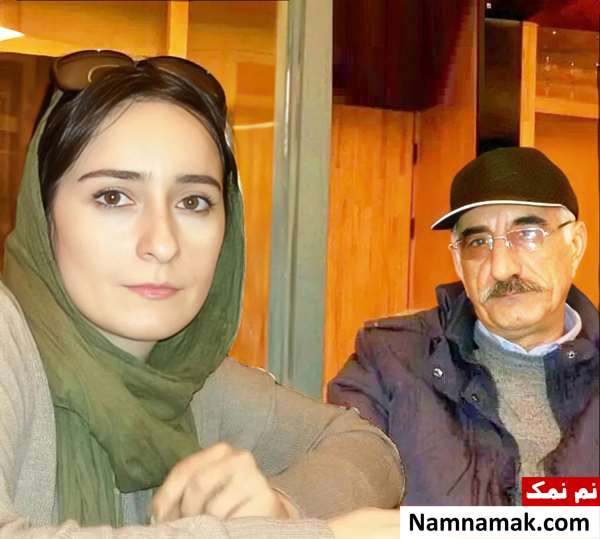 سهیلا گلستانی و پدرش