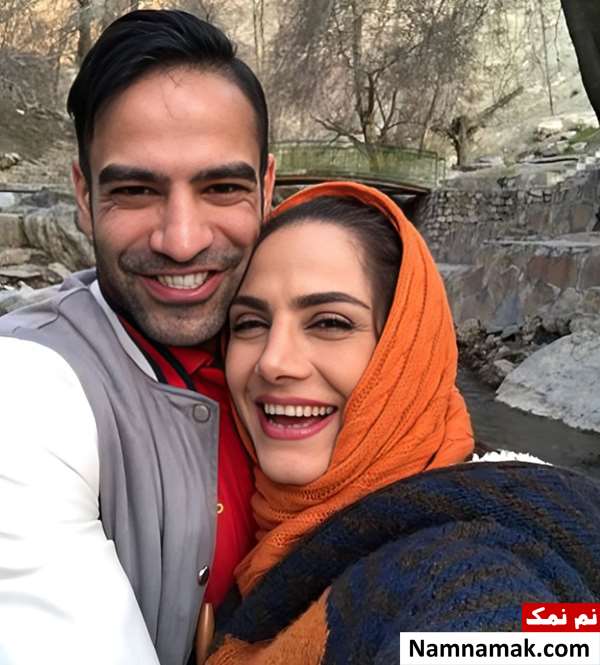 مریم هاشمی و همسرش شهاب کرمی