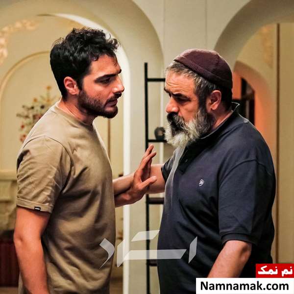 سجاد بابایی و حسن معجونی در فیلم استاد