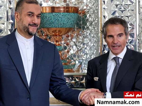 رافائل گروسی و حسین امیرعبداللهیان
