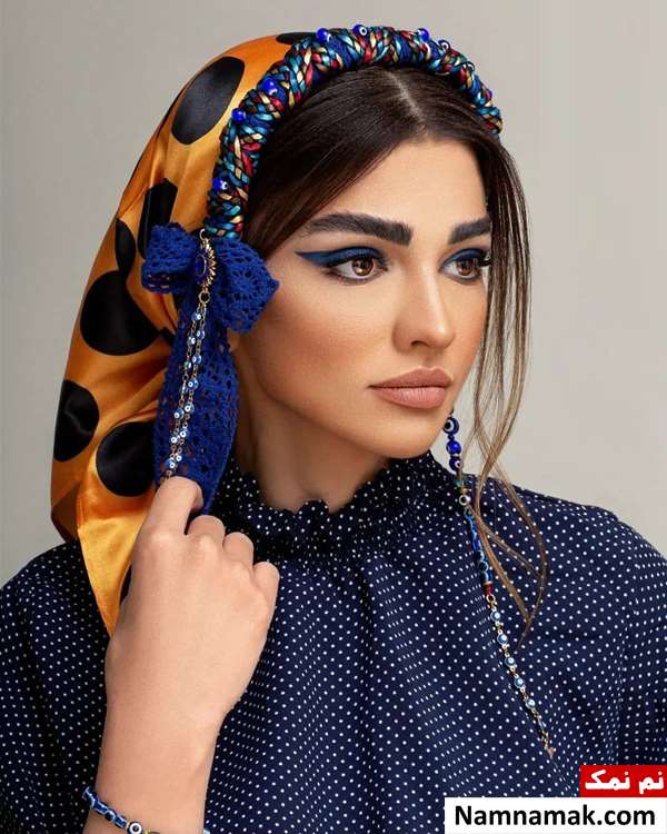 سیما خضرآبادی بازیگر نقش آلما بیوگرافی بازیگران سریال بازی نقاب ها و همسرانشان