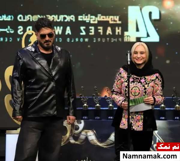 تیپ بازیگران مرد و مدل مانتو بازیگران در جشن حافظ 1404