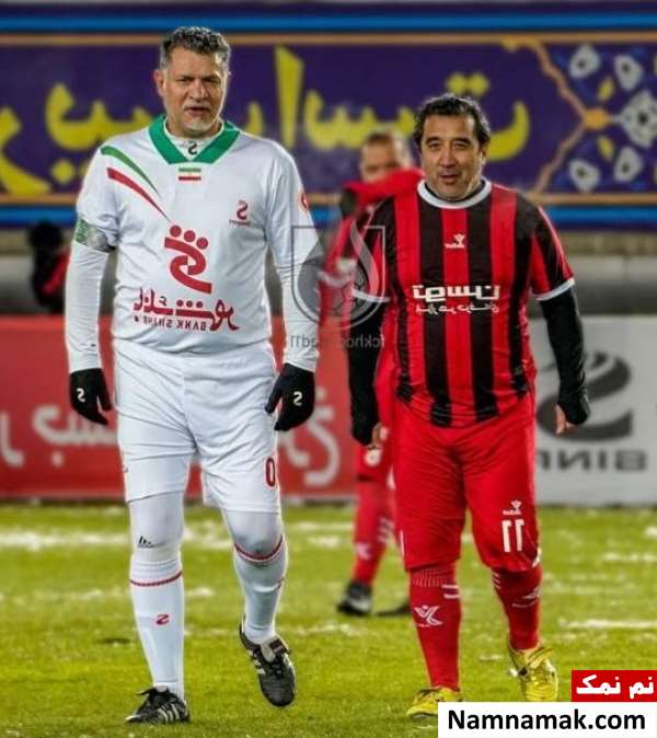 خداداد عزیزی و علی دایی