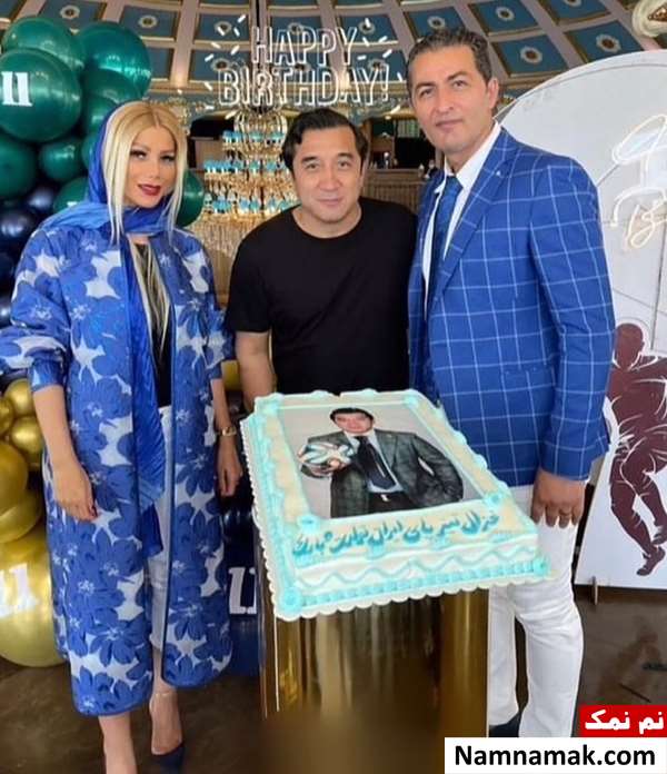 خداداد عزیزی و پرویز برومند