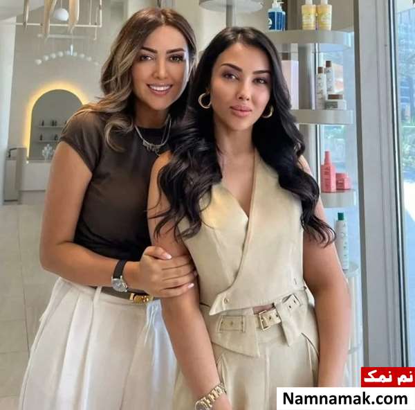 فرناز سلمانی و خواهرش فریال سلمانی