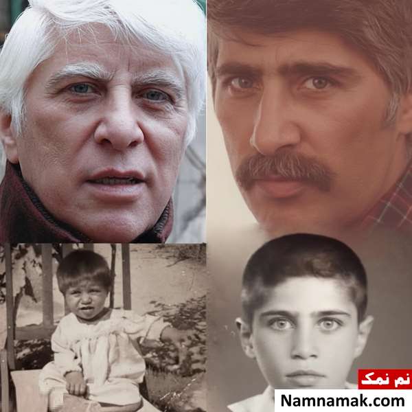 عکس کودکی و جوانی بهرام بیضایی