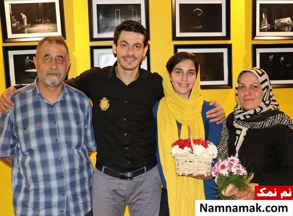 پدر و مادر و خواهر محمد شعبان پور