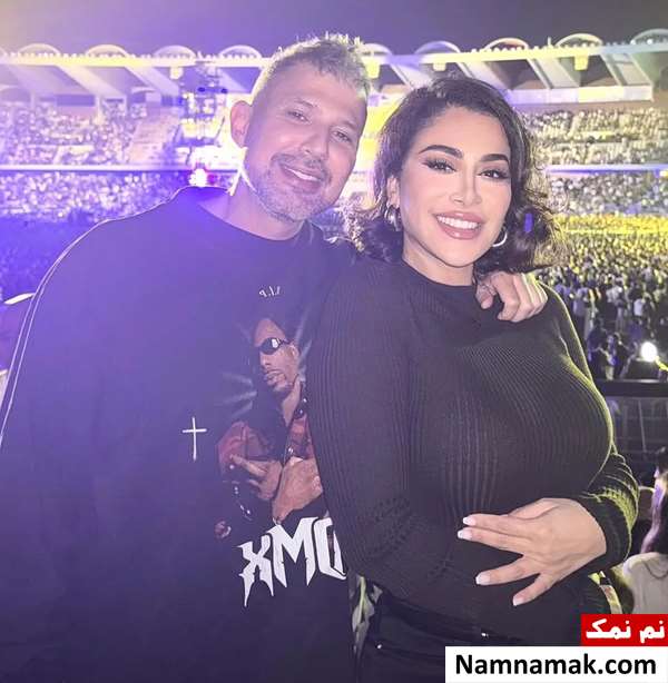هدی کتان و همسرش کریستوفر گونکالو