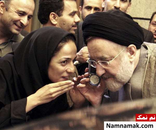 مسیح علی نژاد و سید محمد خاتمی